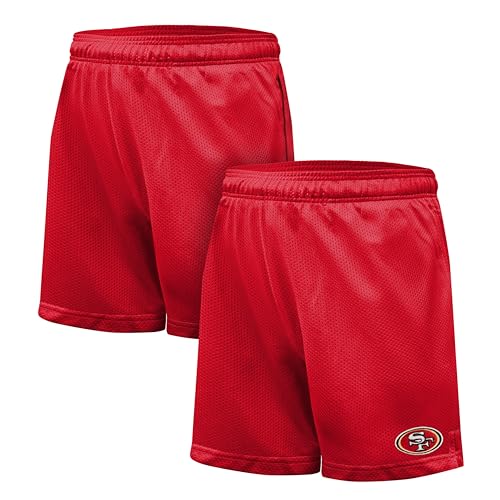 Ultra Game Herren NFL Offizielle Super Soft Mesh Active Training Shorts - Uni von Ultra Game