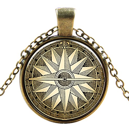 Ultra Mehrfach Gegabelter Stern Style Steampunk Halsketten Classic Cyber Victorian Punk Herren Damen Schmuck Kette und Anhänger Kupfer Vintage Cosplay Zubehör Steam Halskette für Männer Frauen von UltraByEasyPeasyStore