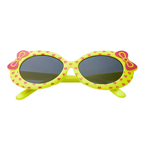 UltraByEasyPeasyStore Ultra Gelb Kinder Girls stylish Designer-Stil Sonnenbrille hohe Qualität mit einem Bogen und Herz-Stil UV400 Sonnenbrille Schattierungen UVA von UltraByEasyPeasyStore