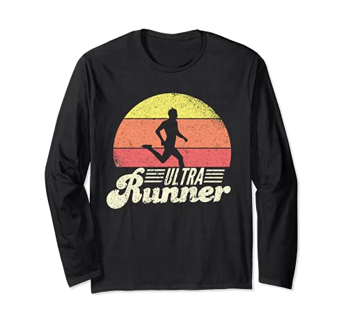 Ultra Runner Classic Retro Vintage UltraMarathon Langarmshirt von UltraMarathon Geschenke I Läufer Geschenke