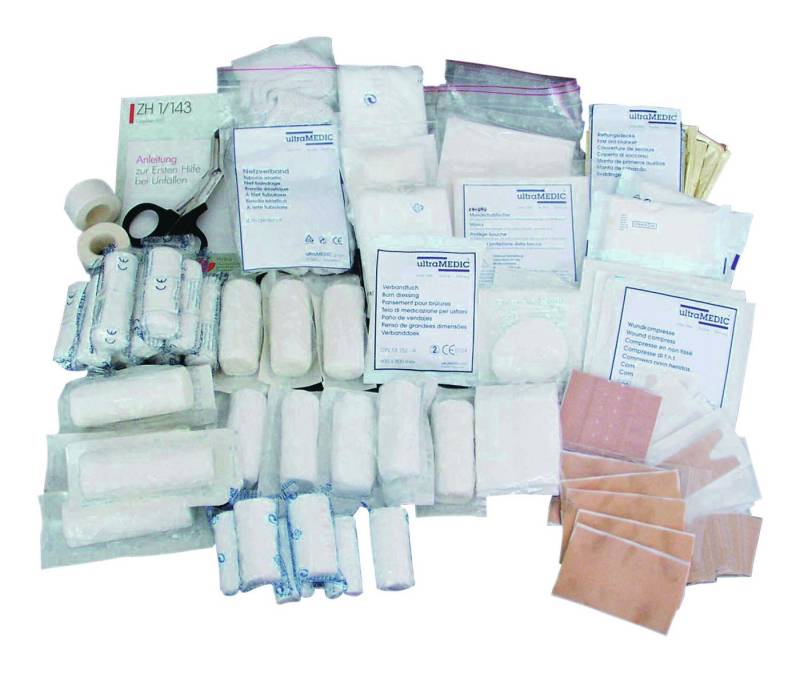 Ultramedic Erste-Hilfe-Set, Füllung ultraFilling DIN 13169 von Ultramedic