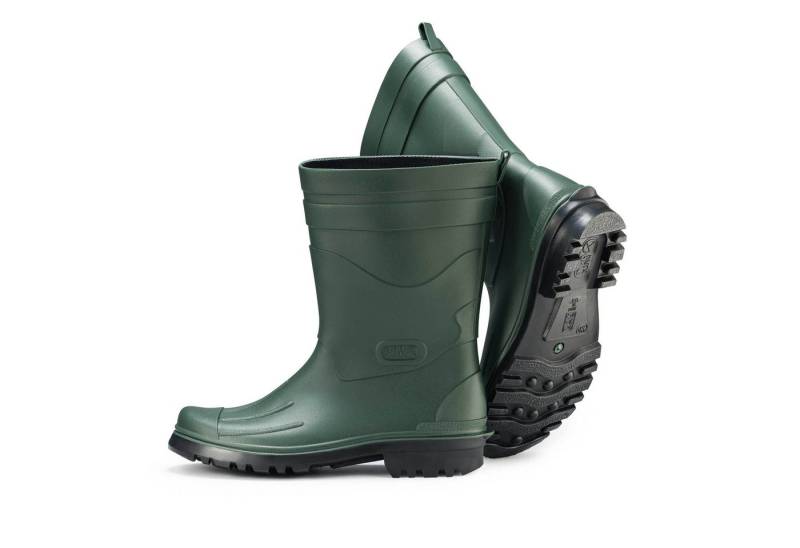 Ultrapower Fjordvik Vandrare Herren halbhohe Regenstiefel 45 Olive-Schwarz Gummistiefel Gartenstiefel Matschstiefel Festivalstiefel von Ultrapower
