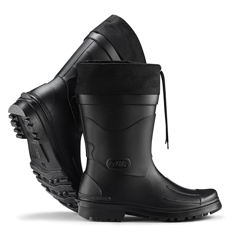 Ultrapower Fjordvik Vandrare | Herren Gummistiefel | Regen | Garten | wasserdicht | stabil | SCF/Schwarz | Gr.:48 / UK 13 von Ultrapower