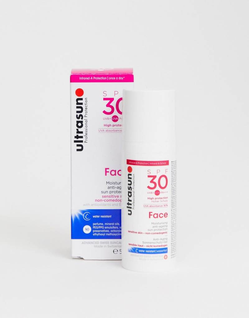 Ultrasun - Anti-Aging-Sonnenschutz für das Gesicht, LSF 30 50 ml-Keine Farbe von Ultrasun