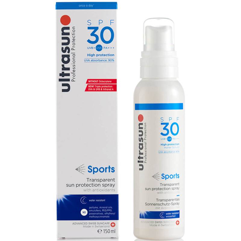 Ultrasun Clear Spray LSF30 - Sport Formel (150ml) von Ultrasun