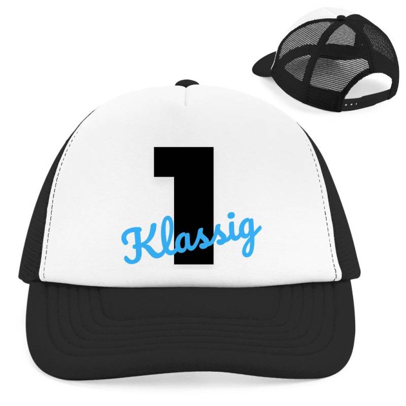 Basecap Erstklassig Blau Schulstart Einschulung Cap Mütze Schulbeginn von UltreiaSteps
