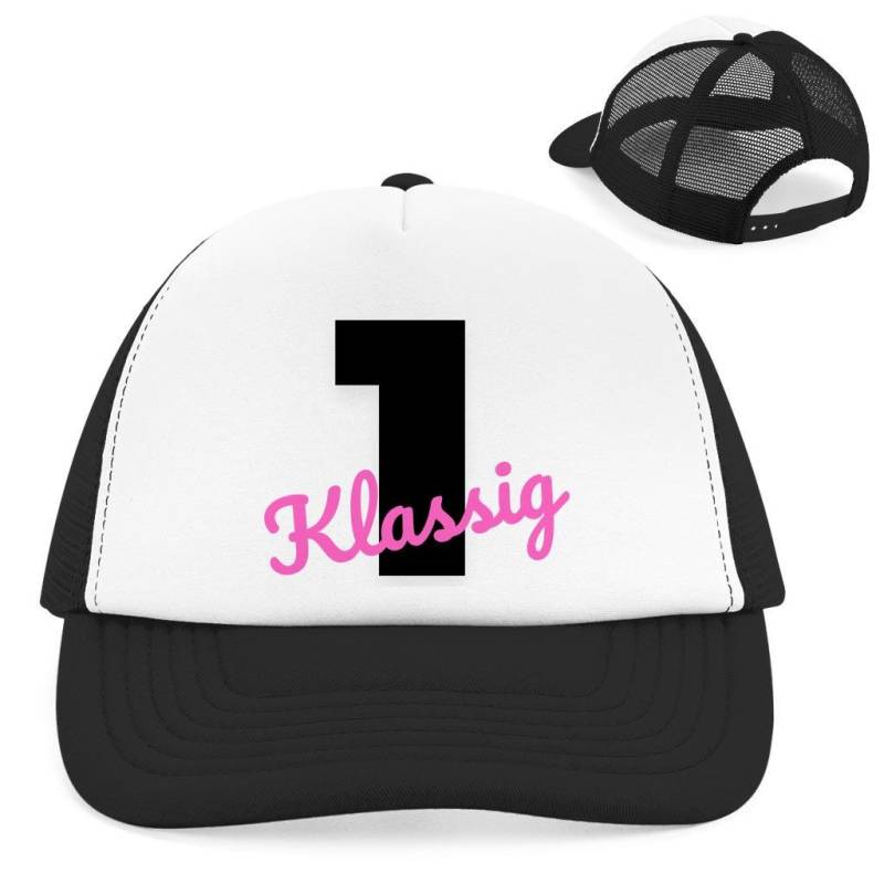 Basecap Erstklassig Pink Schulstart Einschulung Cap Mütze Schulbeginn von UltreiaSteps