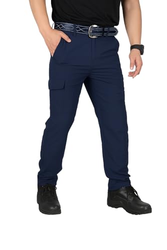 Arbeitshose Herren Elastisch Schnell Trocknend – Outdoor Hose mit Taschen – Wasserabweisend & Bequem – Freizeit Cargohose für Beruf, Handwerk & Alltag von Ultum