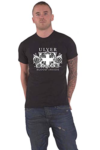 Ulver T Shirt Blood Inside Band Logo Nue offiziell Herren Schwarz M von Ulver