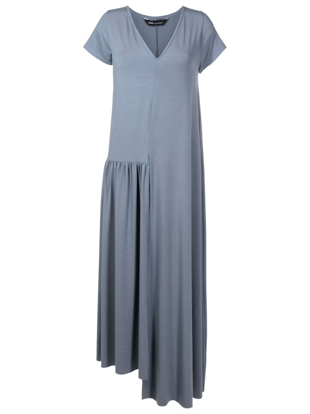 Uma | Raquel Davidowicz Asymmetrisches Kleid mit V-Ausschnitt - Grau von Uma | Raquel Davidowicz