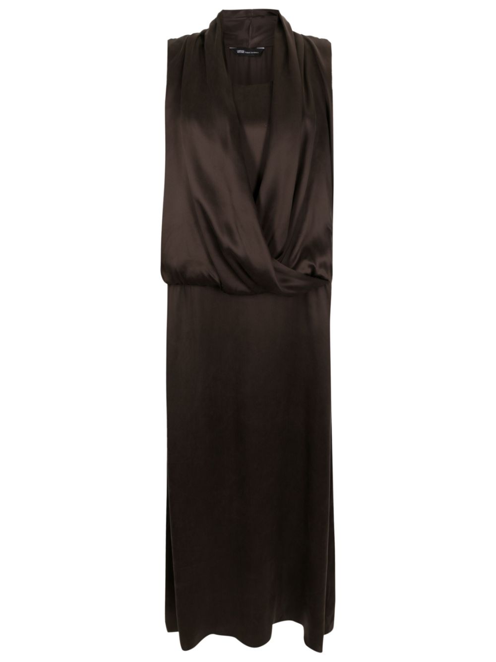 Uma | Raquel Davidowicz Drapiertes Seidenkleid - Braun Uma | Raquel Davidowicz Drapiertes Seidenkleid - Braun von Uma | Raquel Davidowicz