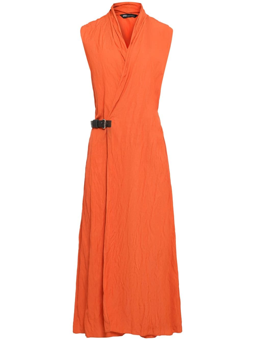 Uma | Raquel Davidowicz Gewickeltes Kleid mit Schnalle - Orange von Uma | Raquel Davidowicz