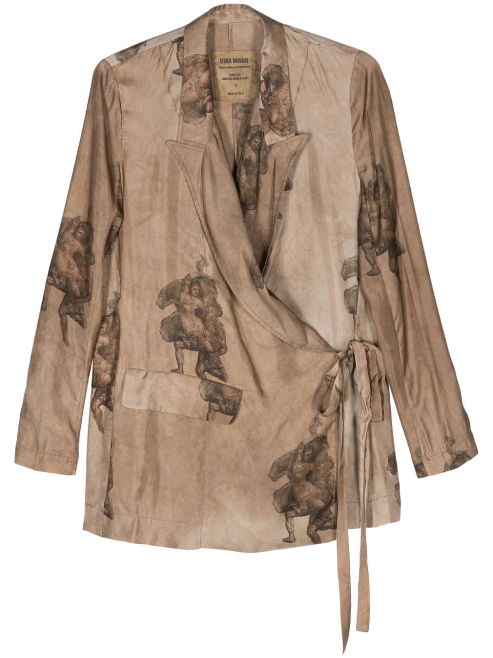 Uma Wang Khloe Blazer - Nude von Uma Wang