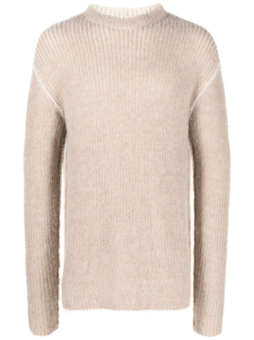 Uma Wang Strickpullover mit gebürstetem Effekt - Nude von Uma Wang