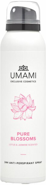 Umami Pure Blossoms 24H Anti - Perspirant Spray 150 ml von Umami