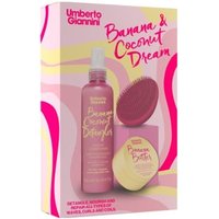 Umberto Giannini Banana & Coconut Dream Christmas Giftset Haarpflegeset von Umberto Giannini