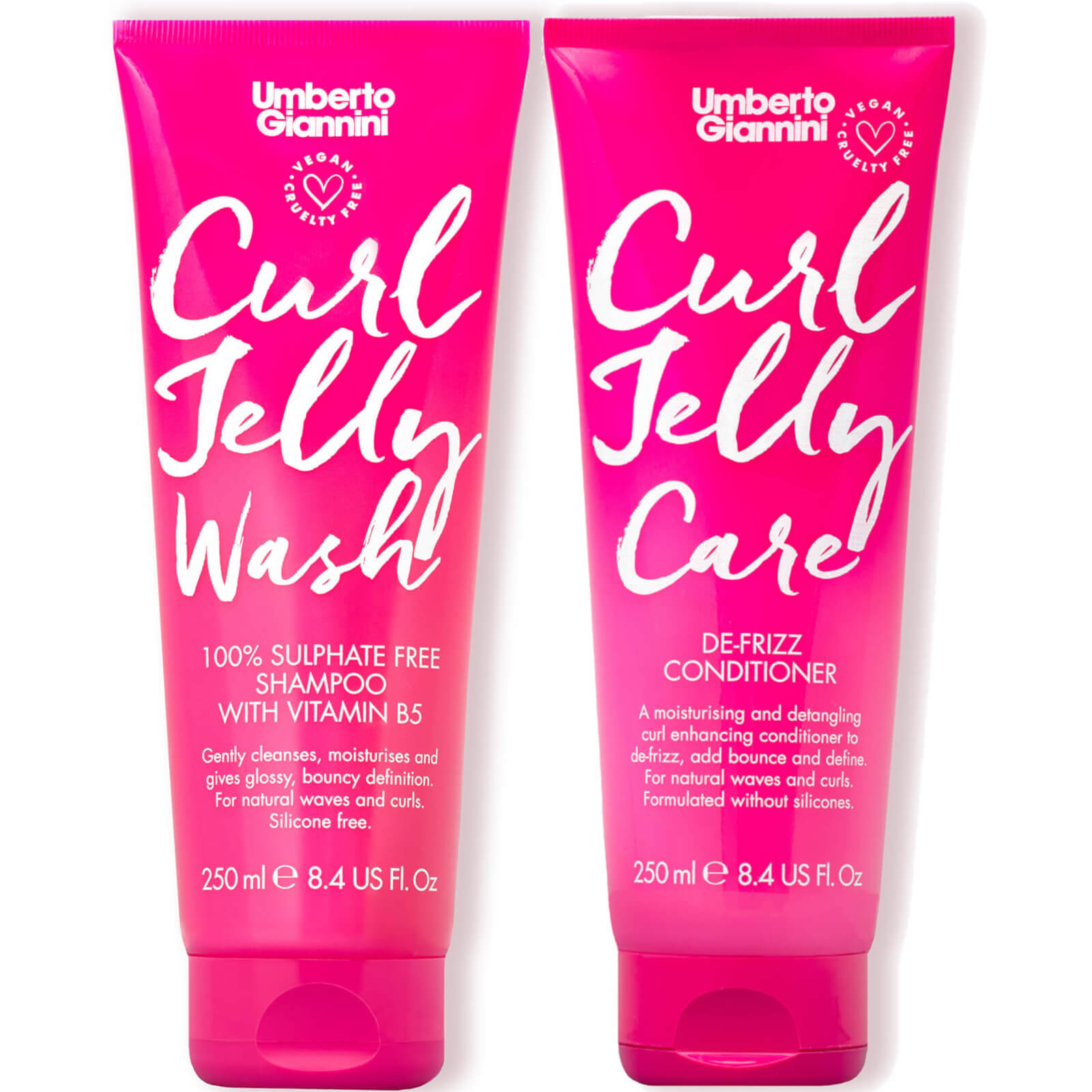 Umberto Giannini Curl Jelly Shampoo and Conditioner Duo von Umberto Giannini