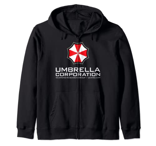 Umbrella Corporation UCWRG Hemd mit gestapeltem Logo Kapuzenjacke von Umbrella Corporation
