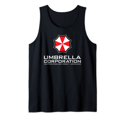 Umbrella Corporation UCWRG Hemd mit gestapeltem Logo Tank Top von Umbrella Corporation