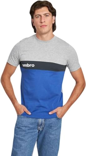 Umbro FW 66211U LKA Herren Kurzarm T-Shirt, Grau, Größe S von UMBRO