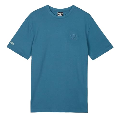 Umbro Herren Sportliches Piqué T-Shirt, Lyons Blau, L von UMBRO