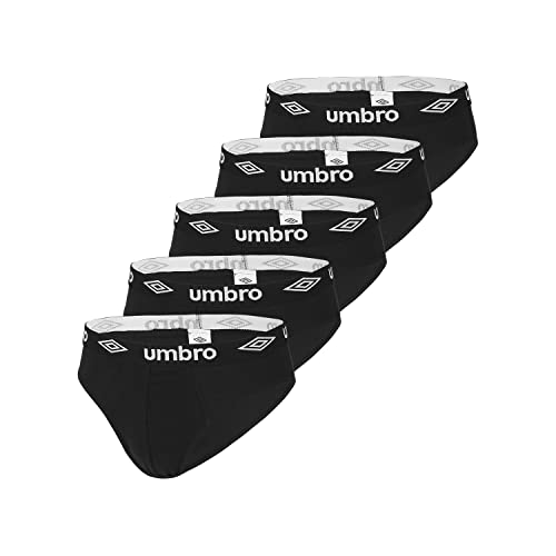 UMBRO Unterhosen Männer 100% Baumwolle, Herren Unterhosen, Bequem, Perfekte Passform (5er Pack) von UMBRO