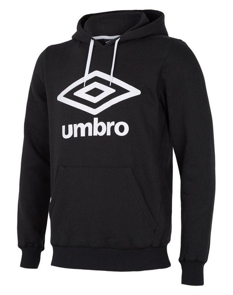 Umbro Kapuzenpullover Hoodie Big Logo #21 schwarz Herren von Umbro