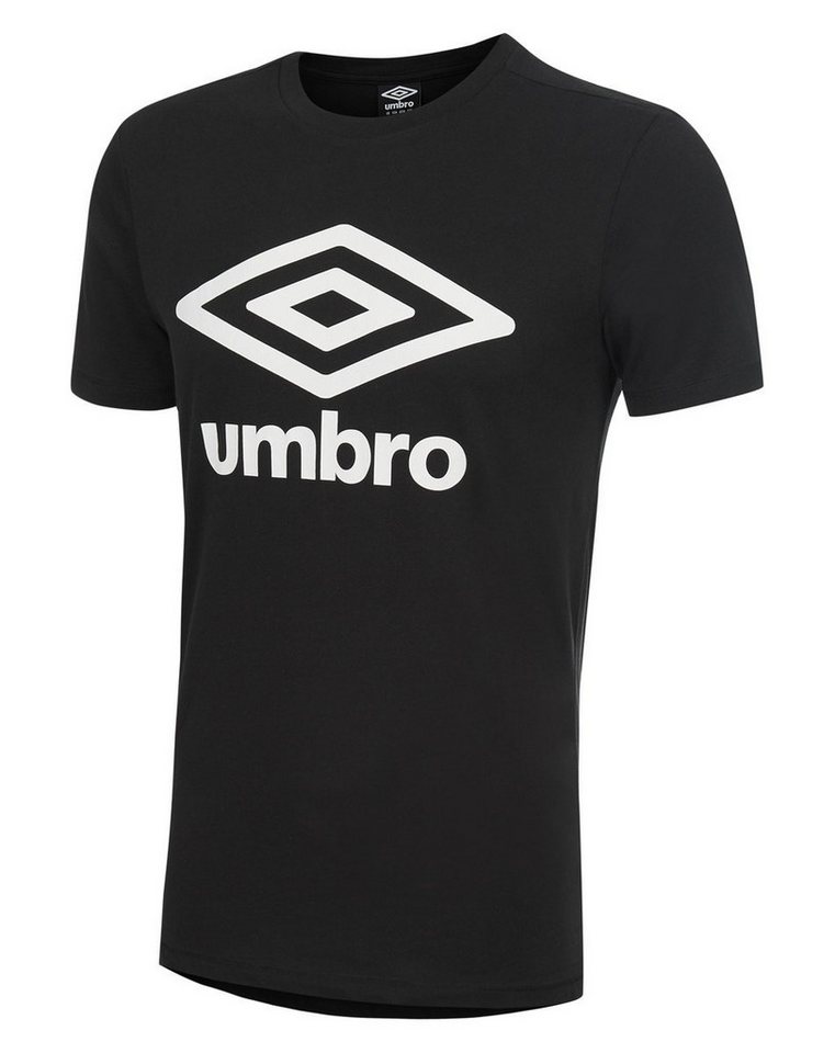 Umbro T-Shirt Big Logo (Baumwolle) 2021 schwarz Herren von Umbro