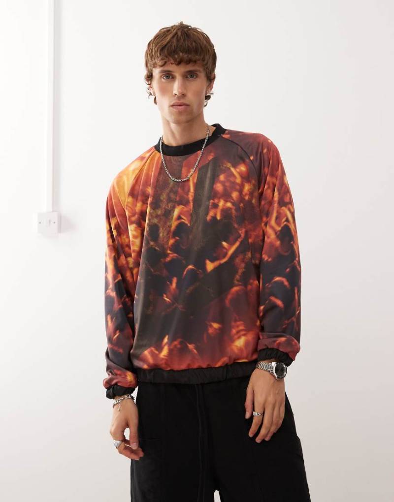 Umbro - Wende-Top in Schwarz mit Rundhalsausschnitt von Umbro