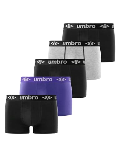 UMBRO Herren Umb/1/Bcx5 Boxershorts, Multicolore, L EU von Umbro