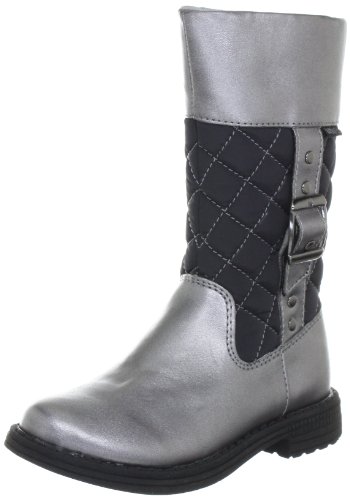 Umi Quiltee 322483-030, Mädchen Stiefel, Silber (Pewter), EU 34 von Umi