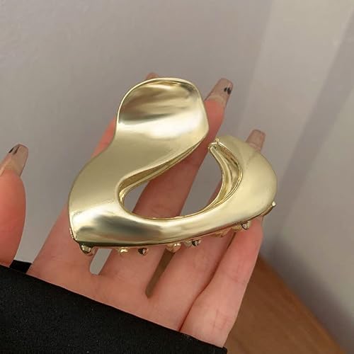 Haarklammern Haarschmuck für Frauen Mädchen Elegante Silber Haarspangen Haarnadeln Mode Haarschmuck für Party Hochzeit Alltag (Gold-Glanz) von Umiin