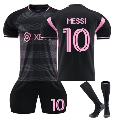 Barcelona Trikot 23/24 Fussball Trikot Kinder Set Fußball Trikot Set Hause/Auswärts Fußballtrikot Fussball Trainingsanzug Sportshirt Herren/Junge Football Training Tshirts Shorts und Socken Anzug von Umiquansome