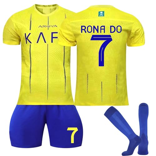 Umiquansome Trikot für Kinder 24/25 No.7 Fußball Trikot Heim/Auswärtstrikot Fussball Trikot Football Jersey Fußballtrikot Kinder, Shorts und Socken Fussball Set für Junge Herren Anzug Umiquansome Trikot für Kinder 24/25 No.7 Fußball Trikot Heim/Auswärtstrikot Fussball Trikot Football Jersey Fußballtrikot Kinder, Shorts und Socken Fussball Set für Junge Herren Anzug von Umiquansome