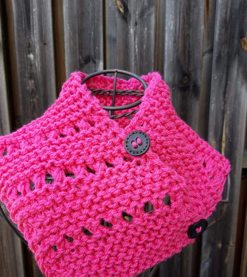 Rosa Wollkragen, Girly, Geschenk, Frau, Kragen, Cuello, Bufanda, Scarpia, Schal, Regalo, Wolle von UnMoutonMeDemanda