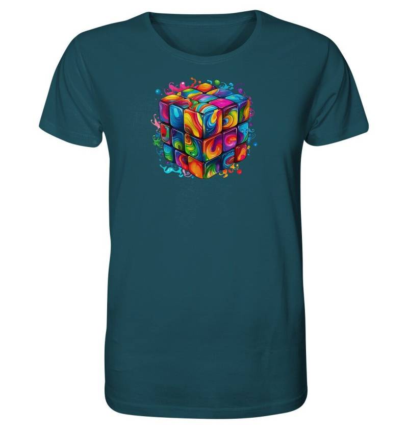 Kultiges Rubik Cube Shirt | Nostalgisch Neonfarben Zeitloses Rubiks Würfel Geschenk Witziges Retro-Gaming Kultiges Rubik Cube Shirt | Nostalgisch Neonfarben Zeitloses Rubiks Würfel Geschenk Witziges Retro-Gaming von UnSheeep