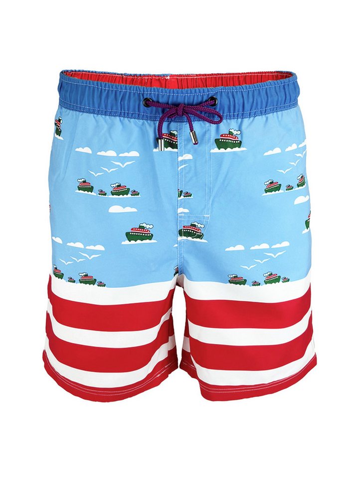 UnaBux Badehose WATER GIRAFFE Bade-Shorts Speedo eng von UnaBux