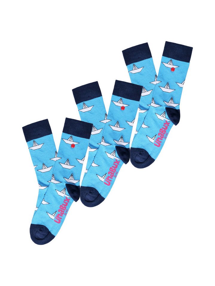 UnaBux Freizeitsocken MIX socken strumpf strümpfe von UnaBux
