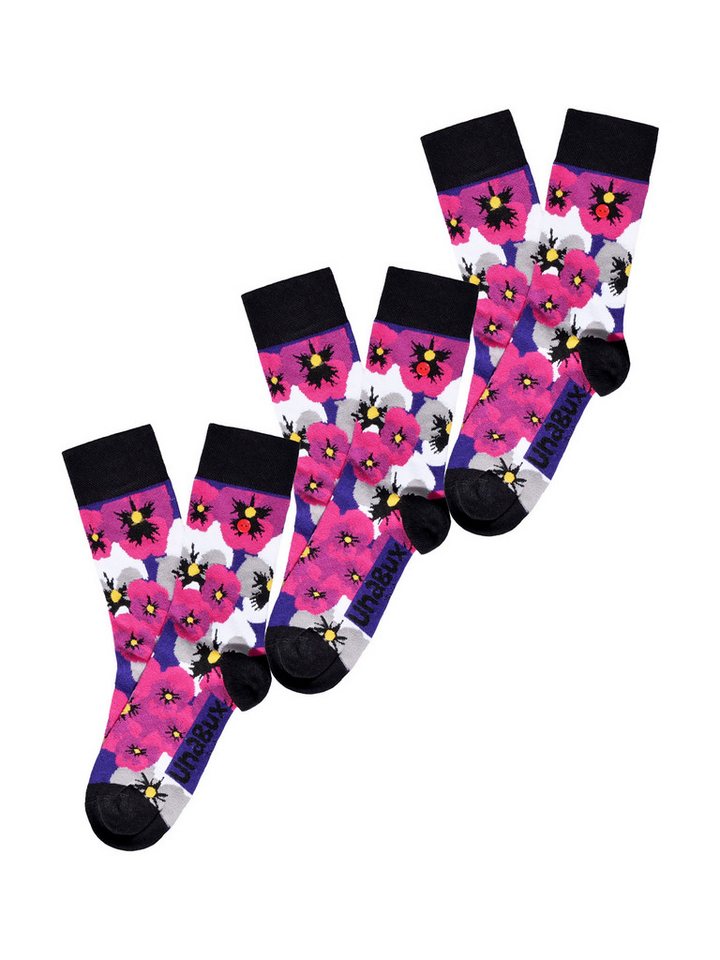 UnaBux Freizeitsocken MIX socken strumpf strümpfe von UnaBux