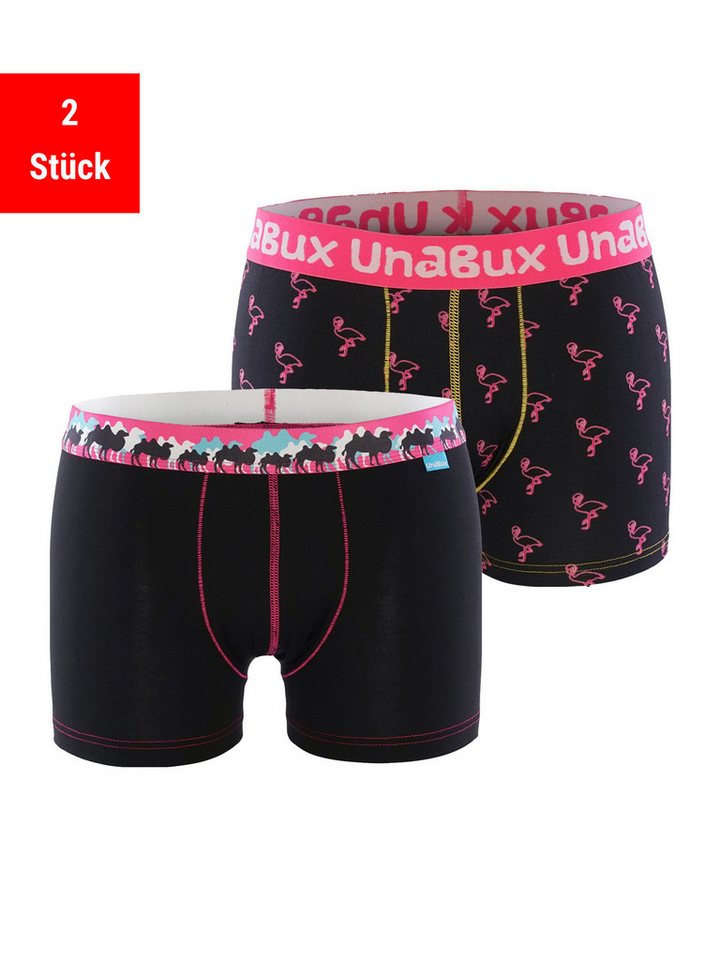 UnaBux Retro Pants Boxer Briefs CAMEL CARAVANE / RUPERT (2-St) von UnaBux
