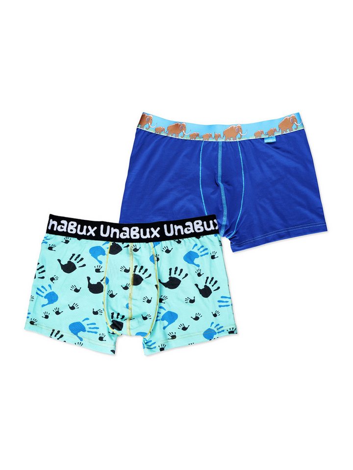 UnaBux Retro Pants Boxer Briefs FIVE FINGERS Mix (2-St) von UnaBux