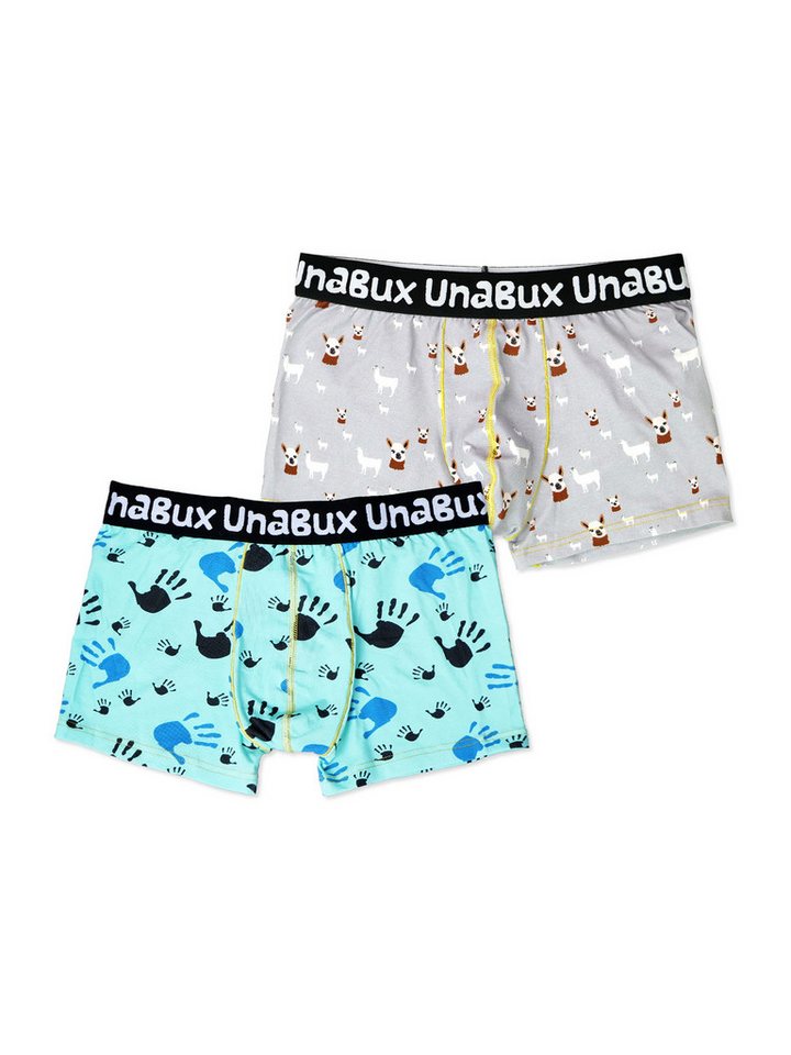 UnaBux Retro Pants Boxer Briefs FIVE FINGERS Mix (2-St) von UnaBux