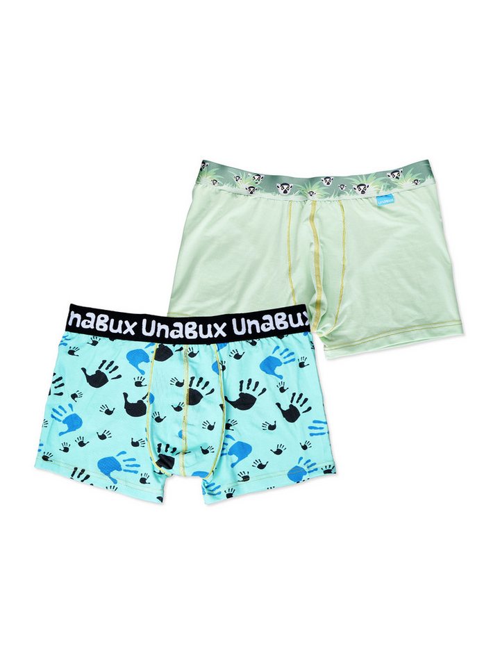 UnaBux Retro Pants Boxer Briefs FIVE FINGERS Mix (2-St) von UnaBux