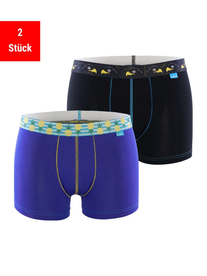 UnaBux Retro Pants Boxer Briefs HAWK HEAD / FIVE FINGERS (2-St) von UnaBux