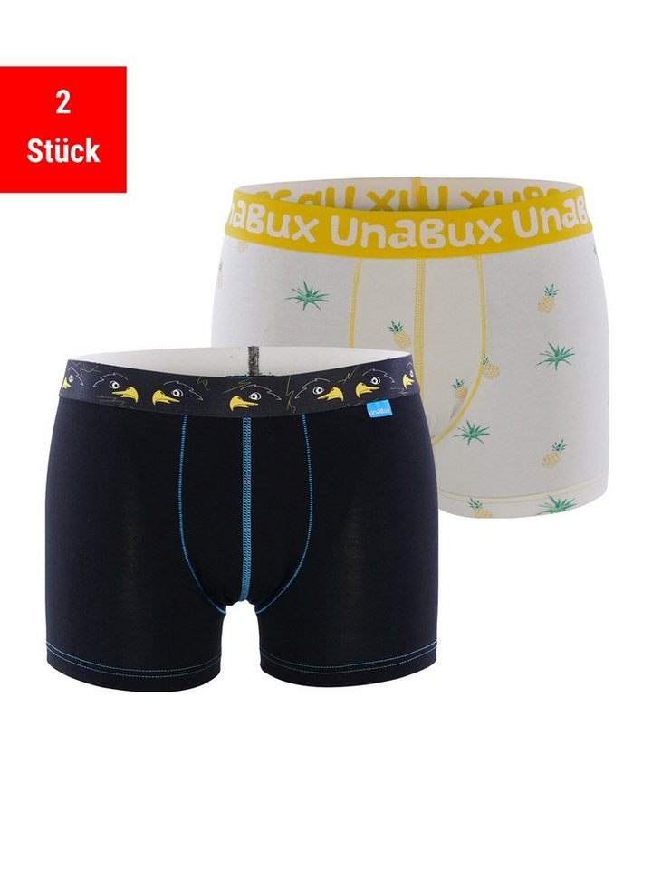 UnaBux Retro Pants Boxer Briefs HAWK HEAD / FIVE FINGERS (2-St) von UnaBux
