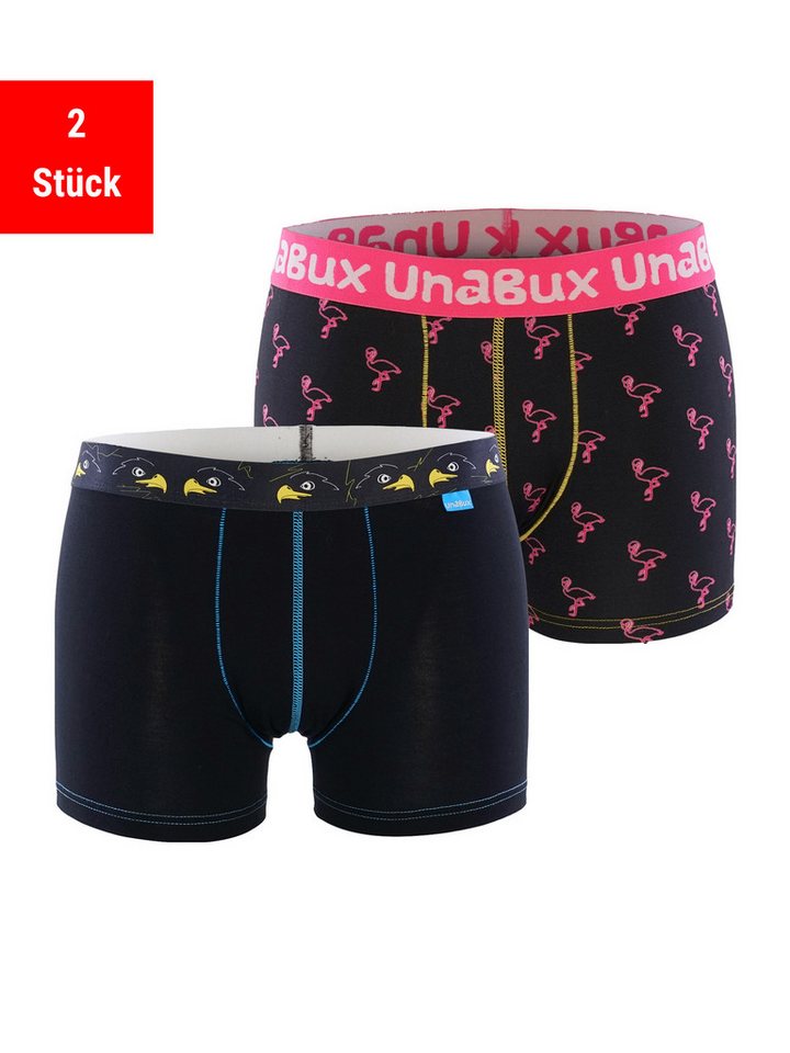 UnaBux Retro Pants Boxer Briefs HAWK HEAD / FIVE FINGERS (2-St) von UnaBux