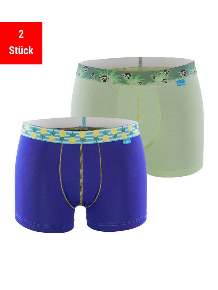 UnaBux Retro Pants Boxer Briefs KING JULIEN / FIVE FINGERS (2-St) von UnaBux