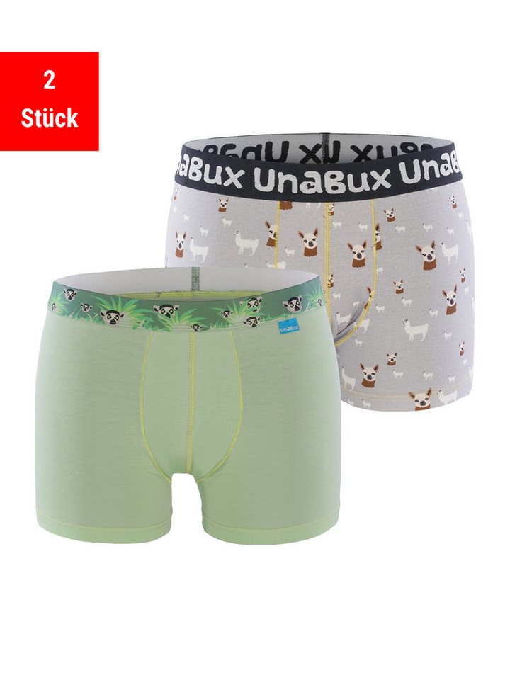 UnaBux Retro Pants Boxer Briefs KING JULIEN / FIVE FINGERS (2-St) von UnaBux