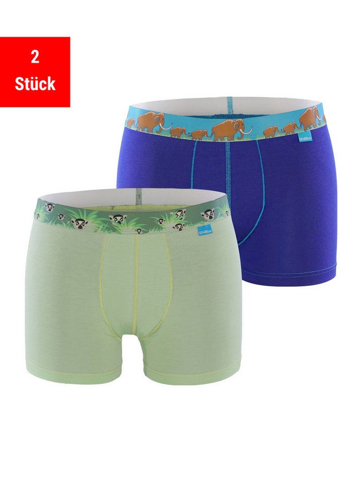 UnaBux Retro Pants Boxer Briefs KING JULIEN / FIVE FINGERS (2-St) von UnaBux