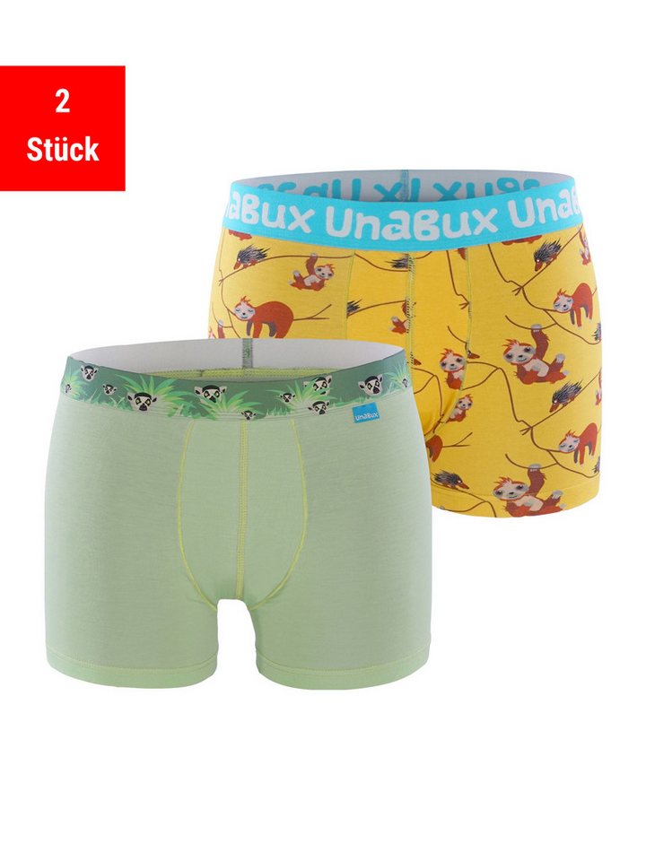 UnaBux Retro Pants Boxer Briefs KING JULIEN / FIVE FINGERS (2-St) von UnaBux